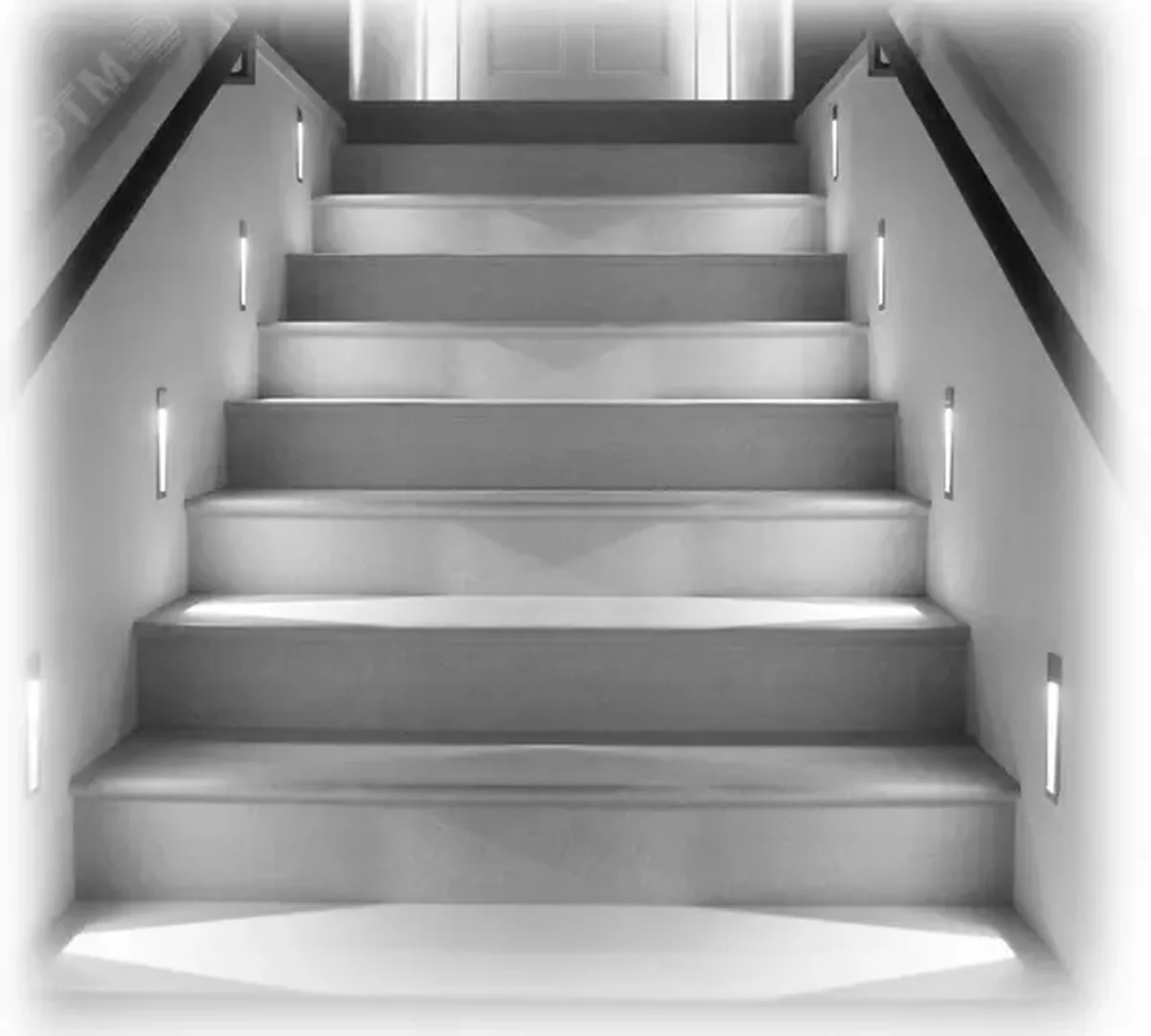 Светильник светодиодный накладной для подсветки стен и ступеней PST/W S230080, 5005594