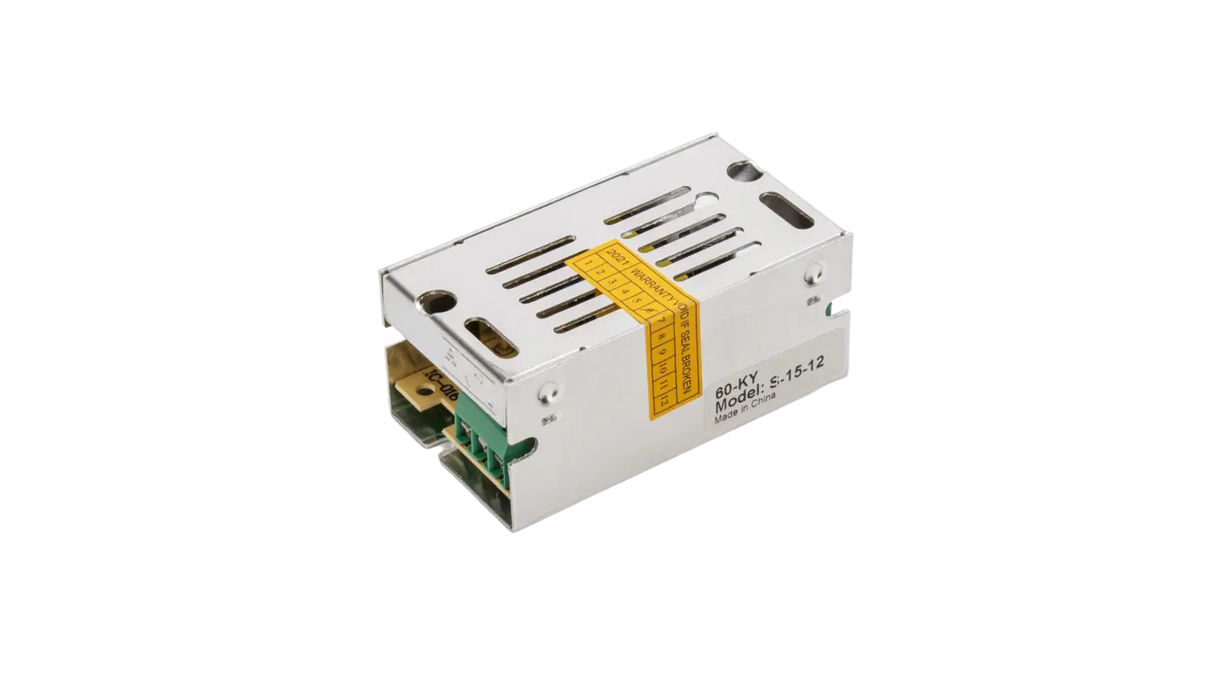 Блок питания для светодиодных лент 12V 15W, S-15-12