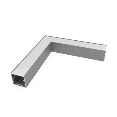 Соединитель RVE-CONNECT-90 угловой 90° для встраиваемого профиля 35x35 мм.