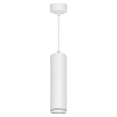 Светильник потолочный Feron ML1708 Barrel LUNA на подвесе MR16 35W 230V, белый 55*280