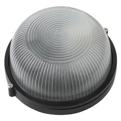 Светильник ЖКХ НПБ/НПП Е27 General GCF-R-E27-60-IP65, 437723, матовый, черный, без решетки