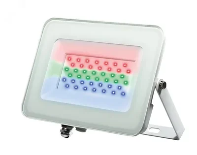 Прожектор светодиодный PFL RGB 30w WH, 5012103