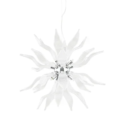 Подвесной светильник Ideal Lux Leaves SP8 Bianco 111957