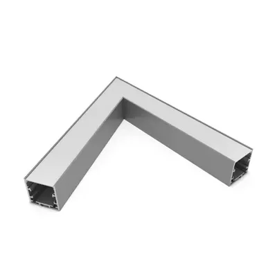 Соединитель RVE-CONNECT-60 угловой 60° для встраиваемого профиля 35x35 мм.