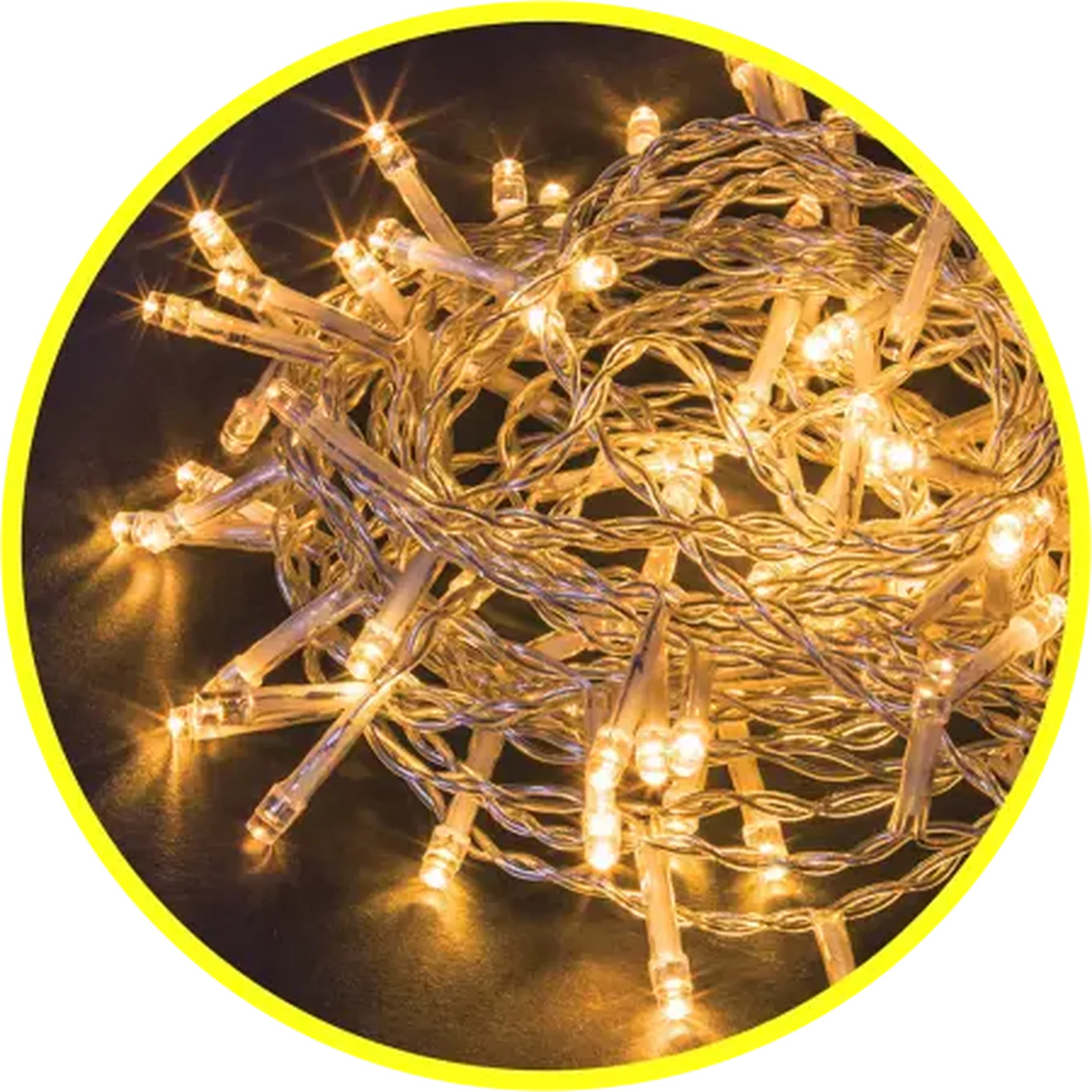 Светодиодная гирлянда NGF-S01-50WW-5-4m-230-C8-TR-IP20