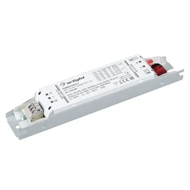 Блок питания ARJ-LG-40-LINEAR-PFC-HV (40W, 40-200V, 0.2-0.35A) (Arlight, IP20 Металл, 5 лет) 047428