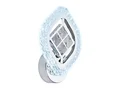 Настенный светодиодный светильник с хрусталем FA279 CH хром 12W 240*170*60