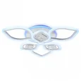 Потолочный светодиодный светильник с пультом FA282/3+3 WH белый 116W 660*600*120 (ПДУ РАДИО 2.4G)