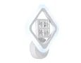 Настенный светодиодный светильник с хрусталем FA284 WH белый 15W 260*230*60