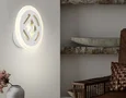Настенный светодиодный светильник FA2955 WH белый 4200K/3000K/6400K 20W 200*200*70