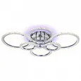 Потолочный светодиодный светильник с пультом FA413/4+2 CH хром 132W 840*600*120 (ПДУ РАДИО 2.4G)