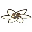 Потолочный светодиодный светильник с пультом FA447/6 CF кофе 108W 730*700*60 (ПДУ РАДИО 2.4)