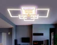 Потолочный светодиодный светильник с пультом FA5306/4+2 WH белый 176W 800*550*140 (ПДУ РАДИО 2.4G)
