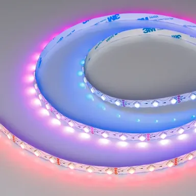 Лента SPI-RZ-B60-8mm 12V RGB-PX1-BPT (9 W/m, IP20, 5060, 5m) (Arlight, -)