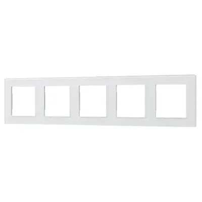 Рамка стеклянная FRM-GLARE-GS-5-WH (Arlight, -)