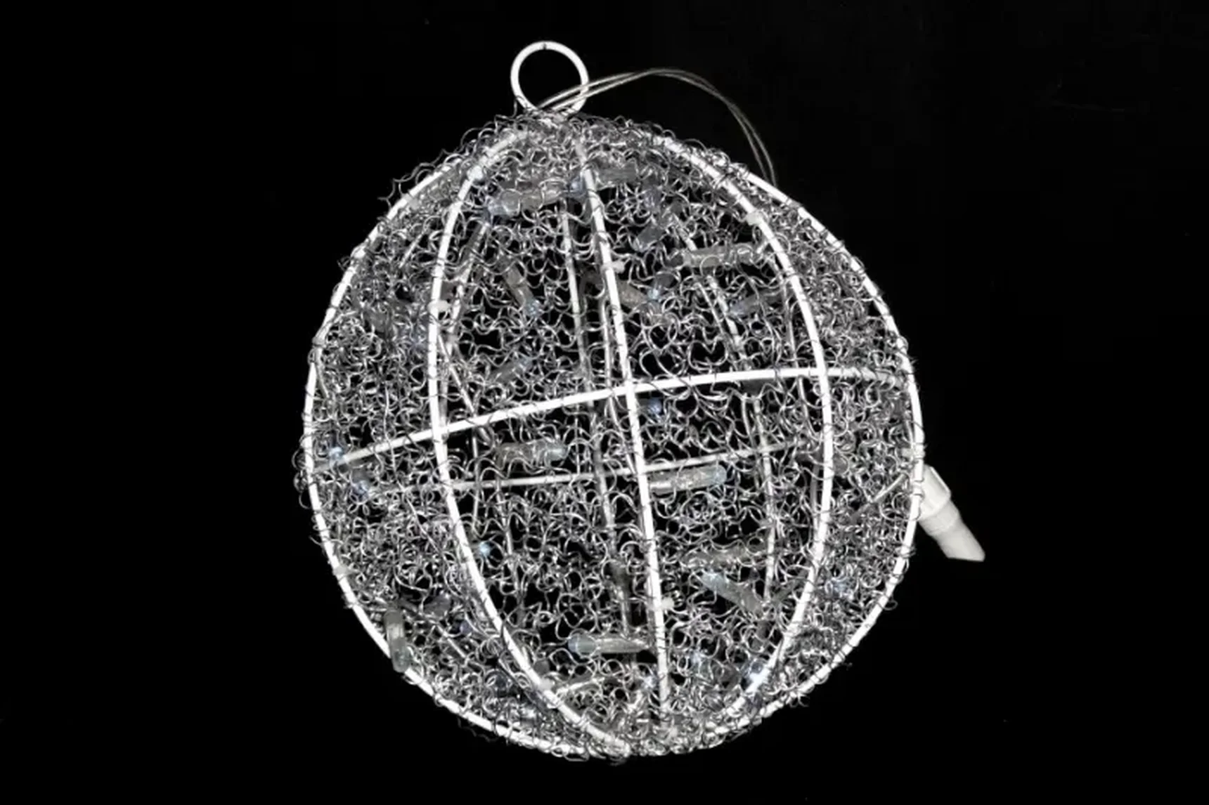 LED-PL-50L-3M-240V-W шар подвесной белый D25