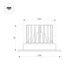 Светильник MS-ATLAS-TRIMLESS-R50-6W Day4000 (WH, 40deg, 230V) (Arlight, IP20 Металл, 5 лет), 037061