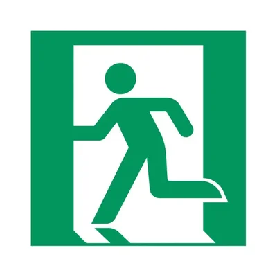 Пиктограмма EMGP-MARK-M-LEFT (Человек, движение влево) (Arlight, Пластик) 059842