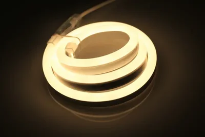 Гибкий неон LN-220V-2835-120P-WW тёплый белый, 8х18мм, 1М, 50M