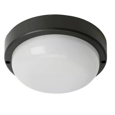 Светильник светодиодный пылевлагозащищённый Feron AL3005 в пластиковом корпусе 12W 4000K 220V IP65 черный