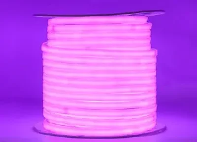 Лента "Гибкий Неон" GLS-2835-120-9.6-220-BNL-IP67-P ФИОЛЕТОВЫЙ катушка 50м