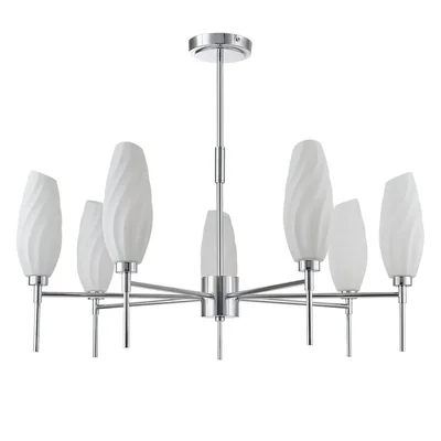 6519/7C MODERNI LN23 107 хром Люстра потолочная G9 7*40W 220V SHIVON