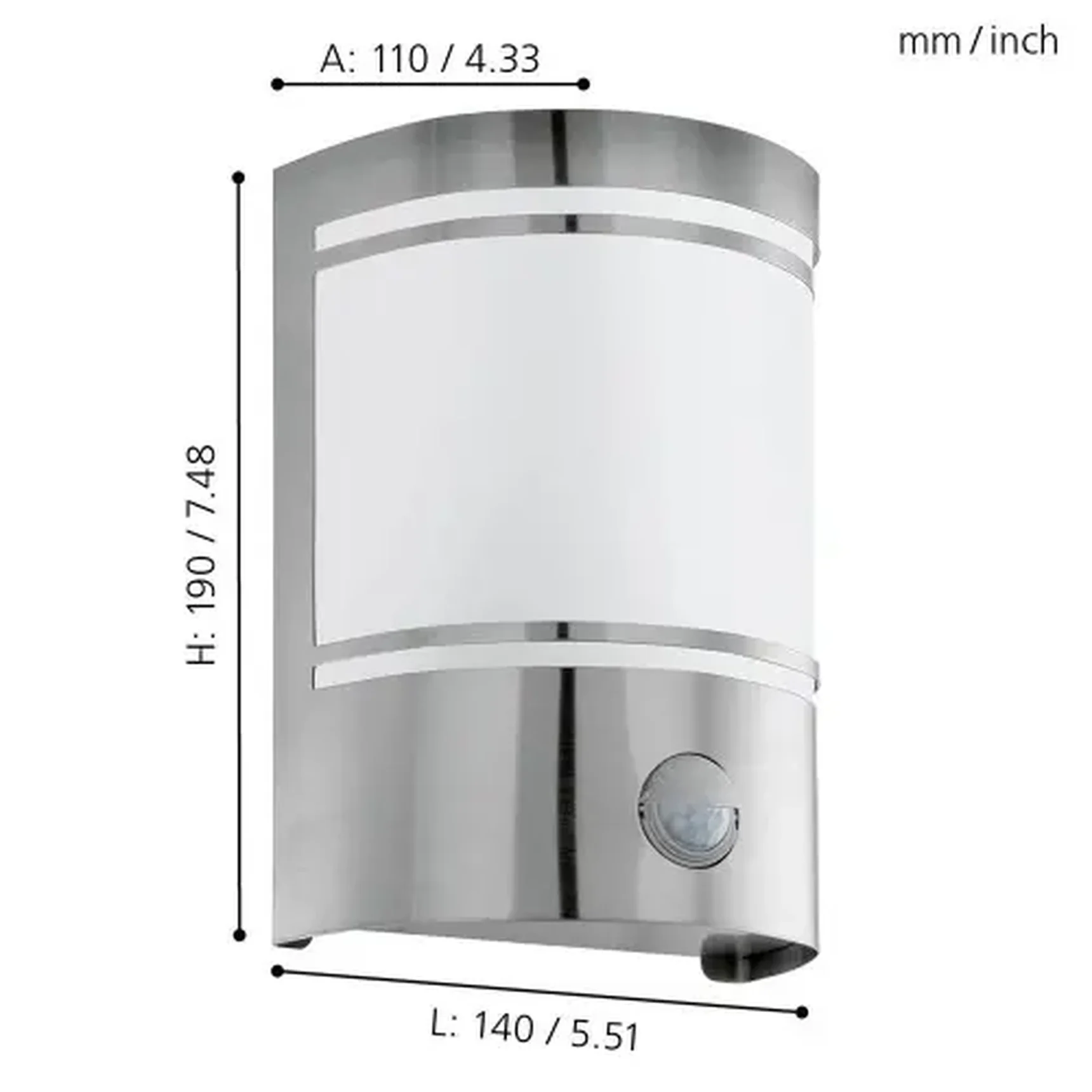 Уличный настенный светильник Eglo Cerno 30192