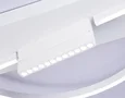 Потолочный светодиодный светильник FL51459/1+1 WH белый 72W 3000K-6400K+4200K D600*110 (ПДУ РАДИО 2.4G)