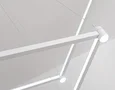 Светильник подвесной светодиодный FL5595/2+8 WH белый 60W 3000K/4200K/6400K 600*600*1300 (без ПДУ)