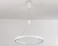 Светильник подвесной светодиодный FL5844/1+3 WH белый 40W 3000K/4200K/6400K D600*1200 (без ПДУ)