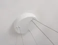 Светильник подвесной светодиодный FL5862/2 WH белый 45W 3000K/4200K/6400K D600/400*830 (без ПДУ)