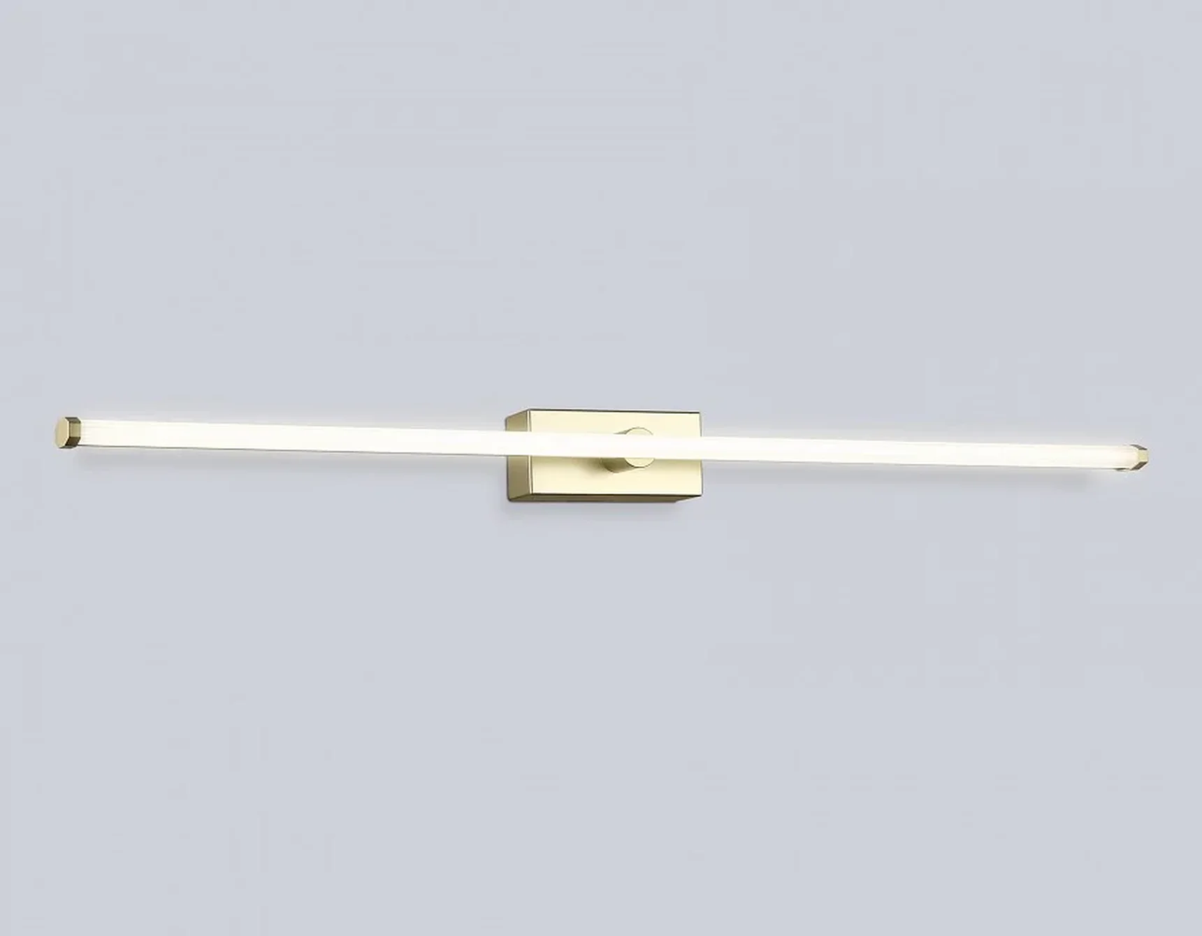 Светильник светодиодный настенный FL6124 GD золото 14W 3000K-6400K 610*45*80