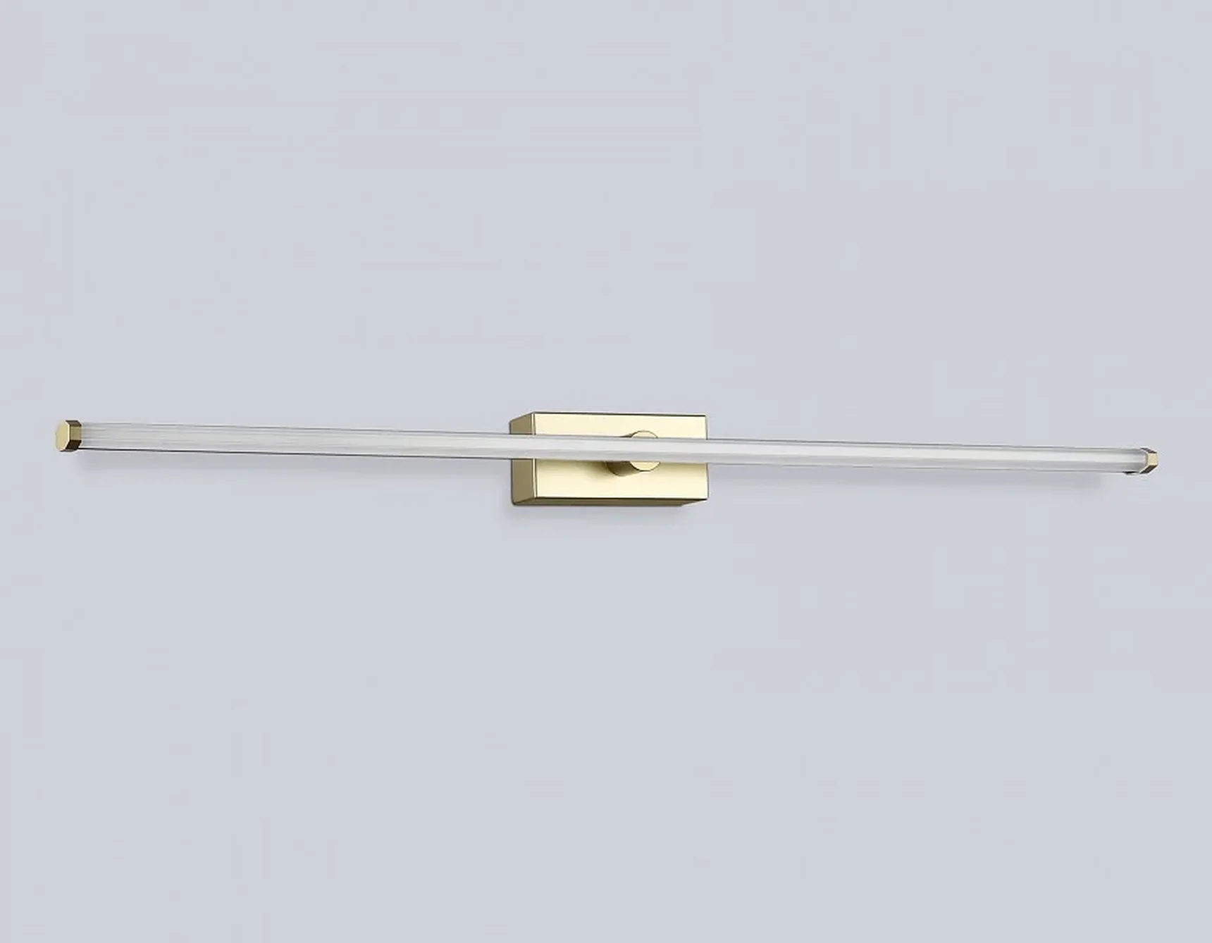 Светильник светодиодный настенный FL6124 GD золото 14W 3000K-6400K 610*45*80