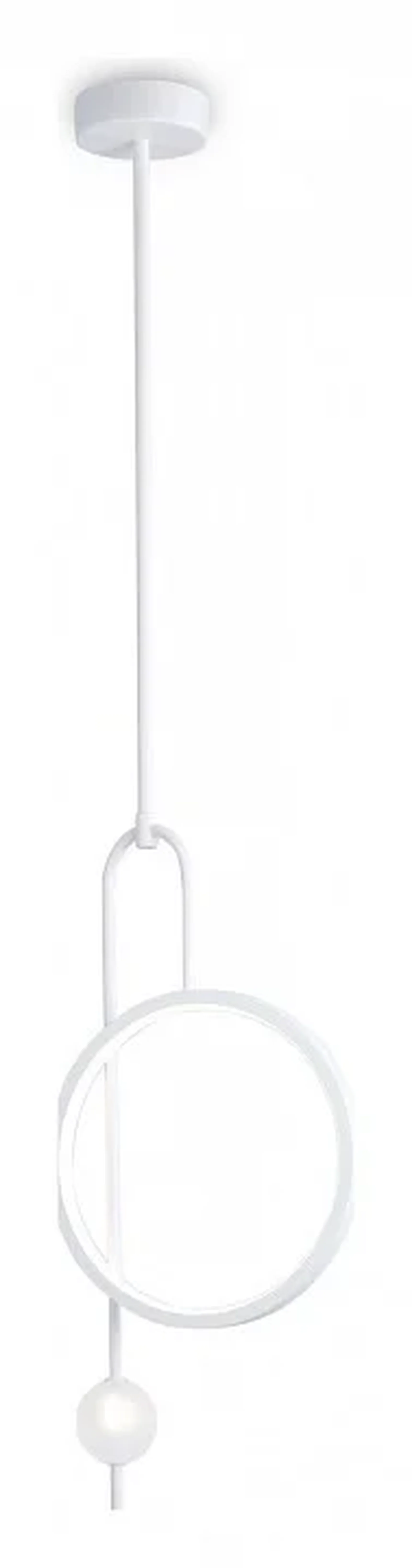Светильник светодиодный подвесной FL66431 WH белый 4200K 13W 240*60*1580 (Без ПДУ)