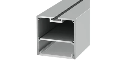 Подвесной/накладной алюминиевый профиль Design LED LS 5050, 2500 мм, анодированный, LS.5050-R