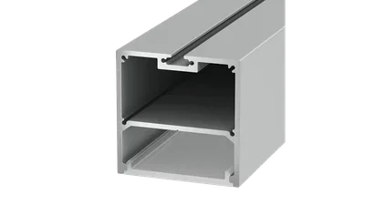 Подвесной/накладной алюминиевый профиль Design LED LS 5050, 2500 мм, анодированный, LS.5050-R