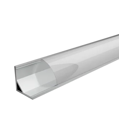 Профиль алюминиевый угловой WOLTA WAP-S-16/16/2000-A накладной серый 16x16x2000мм