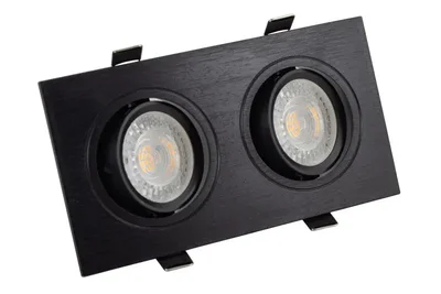 Точечный встраиваемый светильник Denkirs DK3022-BK