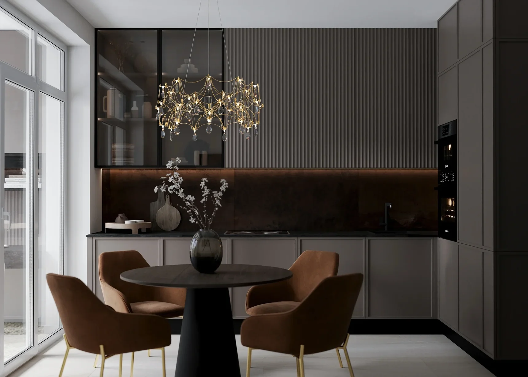 Подвесной светильник Elara, FR5591PL-L36BS