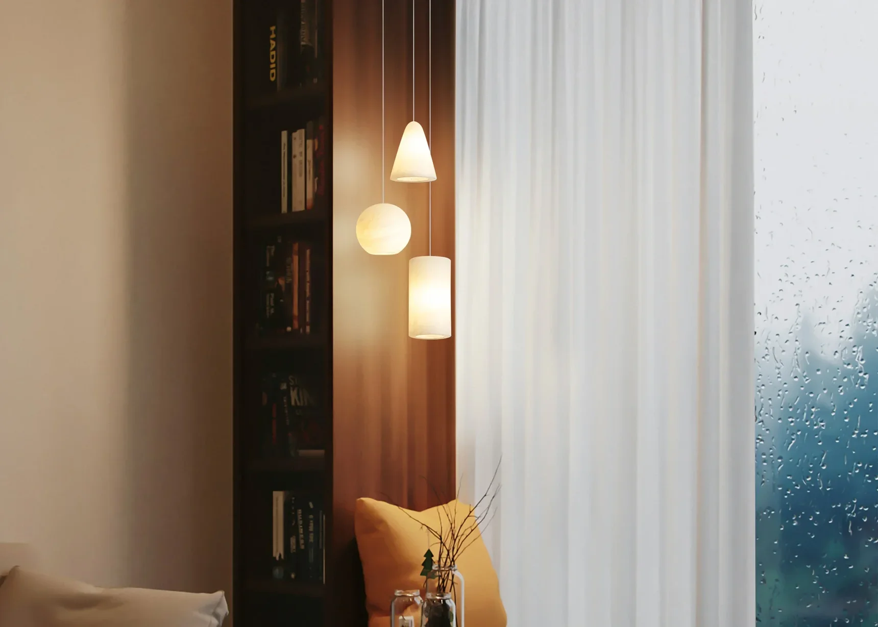 Одинарный подвесной светильник Pietre, FR5592PL-01BS2