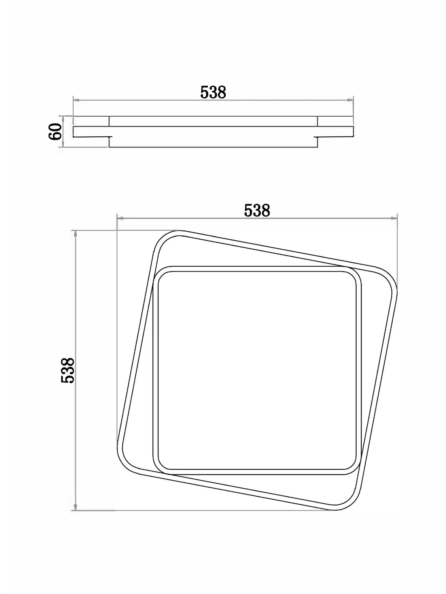 Настенный светильник (бра) Navel, FR8016WL-01BBS