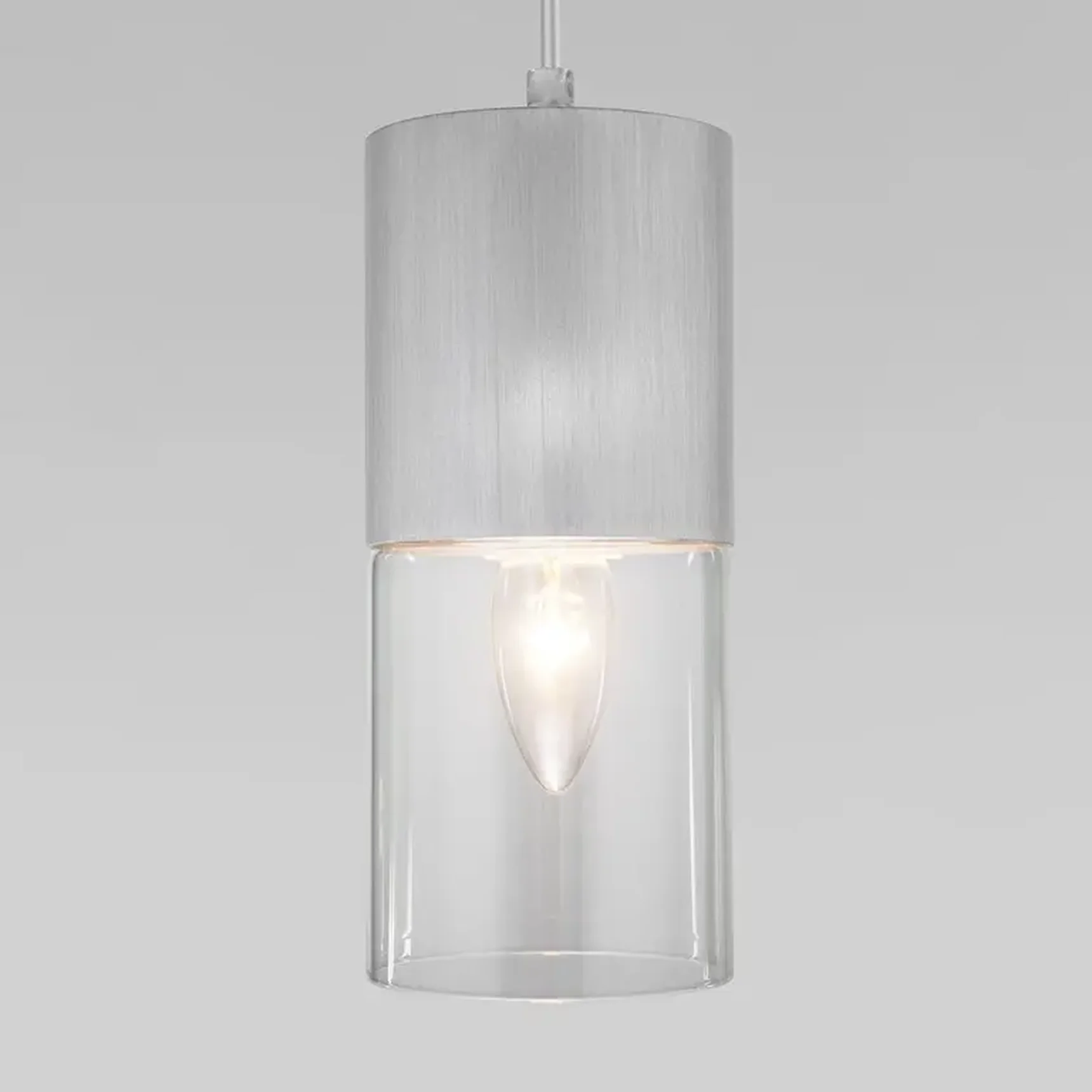 Подвесной светильник Eurosvet Hosk 50233/1 серебро