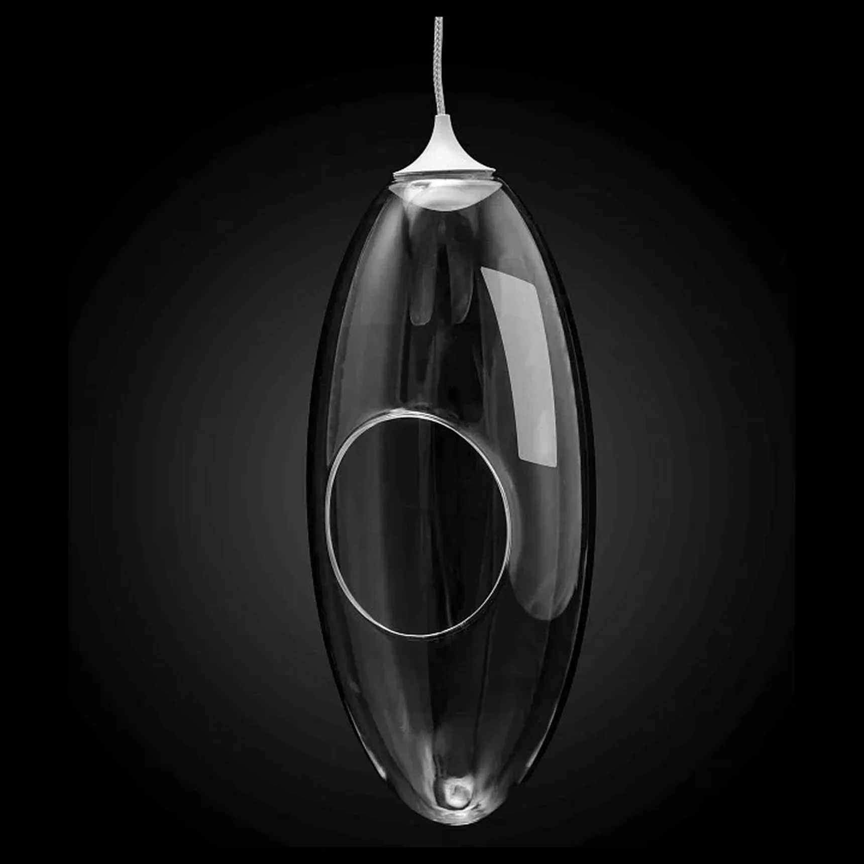 FT-18-01 ФитоСветильник подвесной, светодиодный, 300х115мм, 220В, 1Вт, кабель 1м, белый (без наполнения)