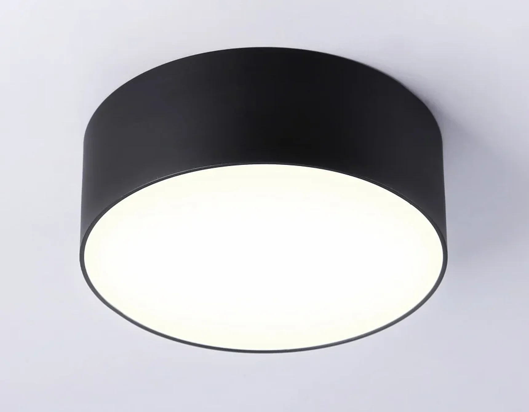 Светильник светодиодный потолочный FV5513 BK черный LED 15W 3000K D120*58 (Без ПДУ)