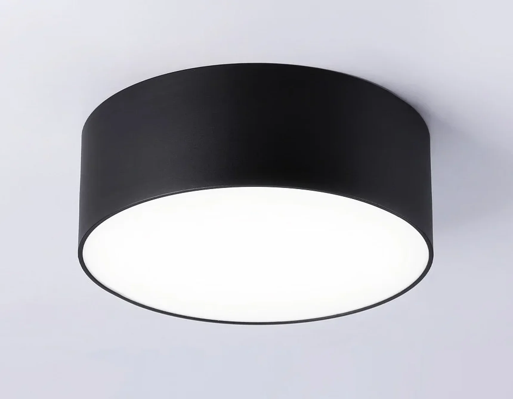 Светильник светодиодный потолочный FV5514 BK черный LED 15W 4200K D120*58 (Без ПДУ)