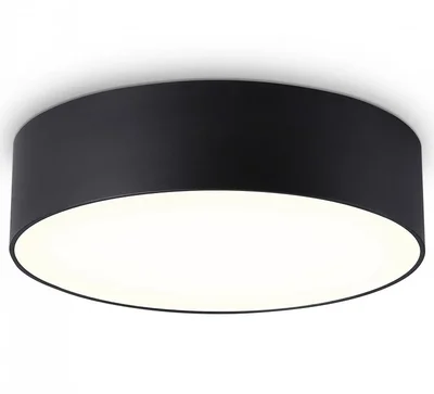 Светильник светодиодный потолочный FV5517 BK черный LED 18W 3000K D160*58 (Без ПДУ)