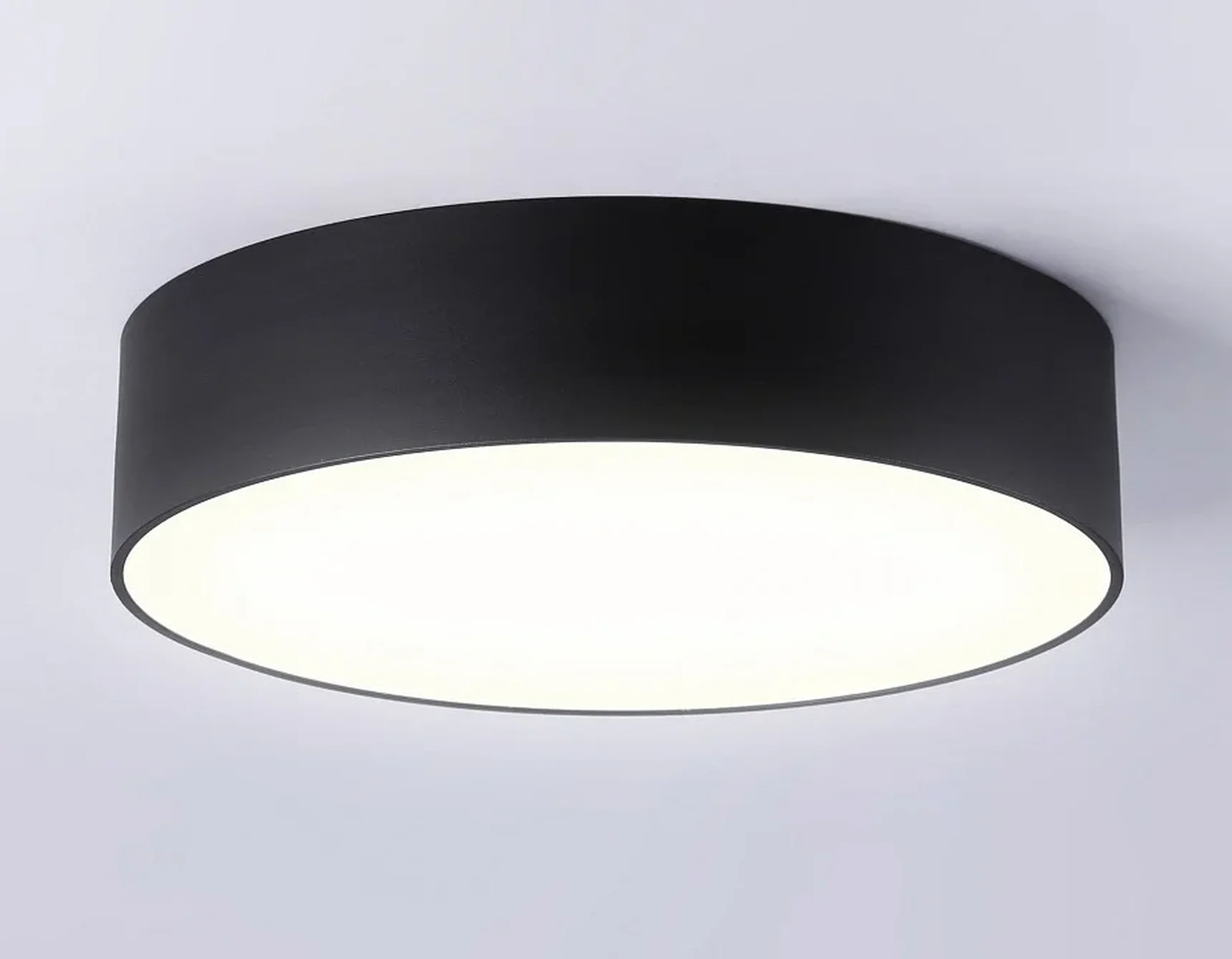 Светильник светодиодный потолочный FV5521 BK черный LED 26W 3000K D220*58 (Без ПДУ)