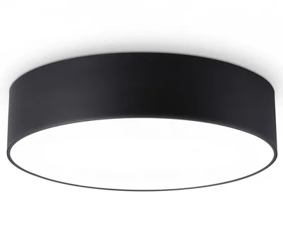 Светильник светодиодный потолочный FV5522 BK черный LED 26W 4200K D220*58 (Без ПДУ)