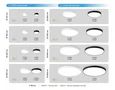 Светильник светодиодный потолочный FV5525 BK черный LED 35W 3000K D300*58 (Без ПДУ)