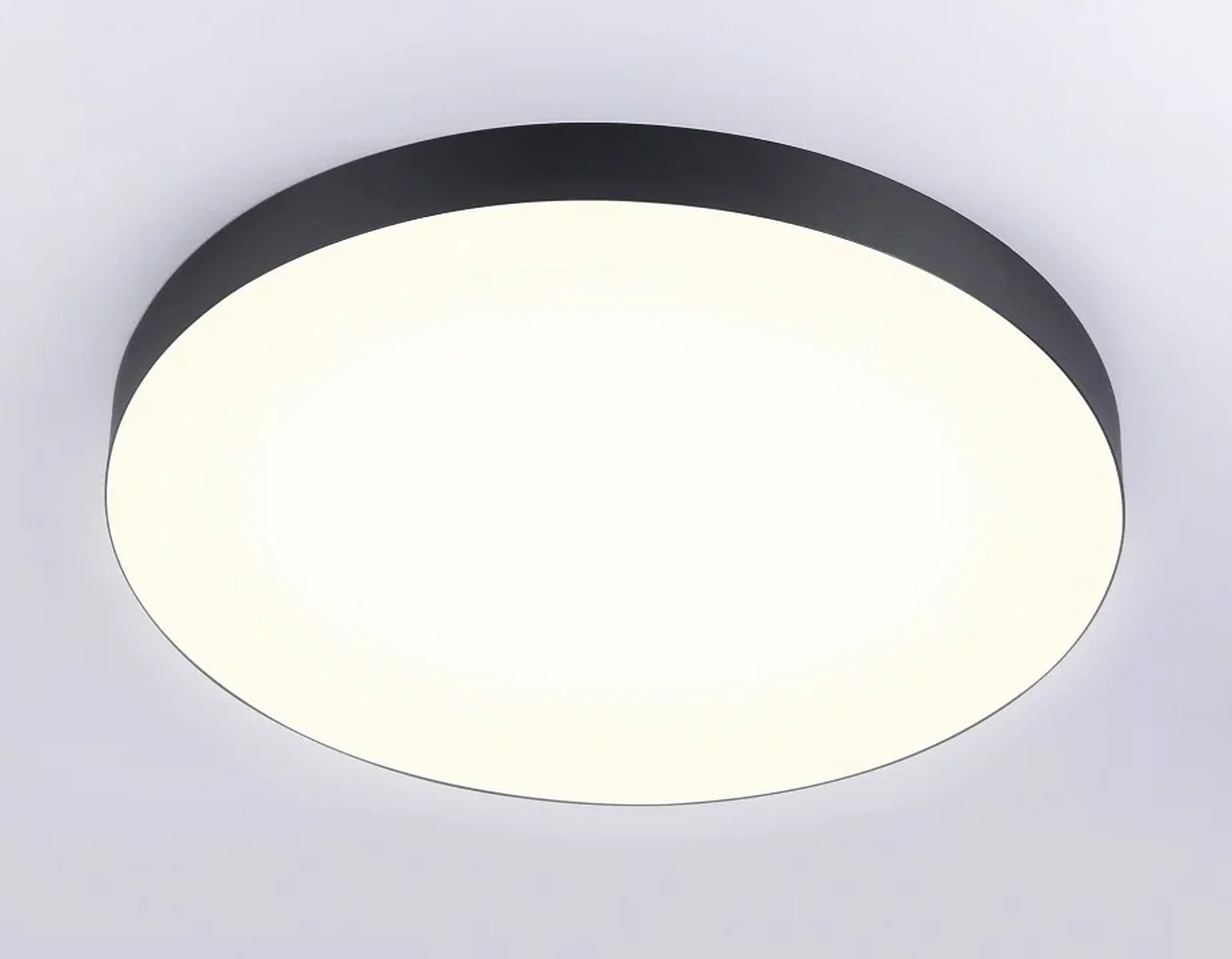 Светильник светодиодный потолочный FV5537 BK черный LED 90W 3000K D600*58 (Без ПДУ)